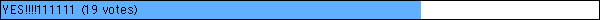 YES!!!!111111 (19 votes)