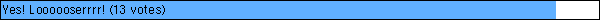 Yes! Loooooserrrr! (13 votes)