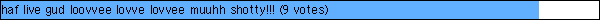 haf live gud loovvee lovve lovvee muuhh shotty!!! (9 votes)
