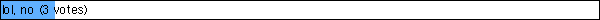 lol, no (3 votes)