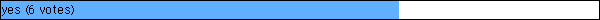 yes (6 votes)