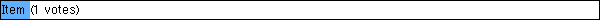 Item (1 votes)