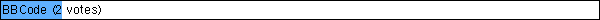 BBCode (2 votes)